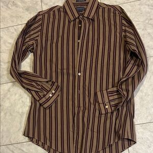 Gant Men's Shirt, shades of brown